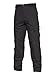 TACVASEN Mens Casual Military Army Style Cargo Camo Combat Work Pants Trousers S Black