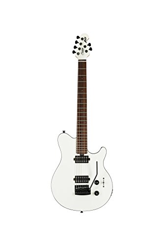 Sterling By MusicMan 6 String Sterling by Music Man Axis AX3S Electric Guitar Body, White with Black Binding (AX3S-WH-R1)