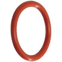 5/32 ID 9/32 OD O-ring 007 Silicone O-Ring, 70A Durometer, Red, 5/32" ID, 9/32" OD, 1/16" Width (Pack Of 10 High Temperature Silicone Seal Ring - View #7