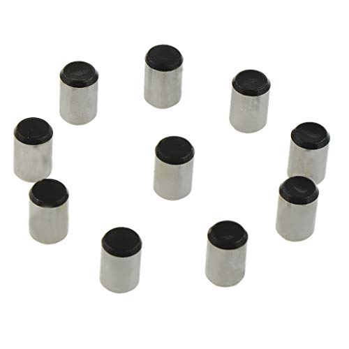 Flameer 10 pcs Dowel Pin Stainless Steel Pegs Pin Rod Fasten Elements Heavy Duty Shelf Bracket Pegs, Diameter Φ8mm - Φ8x12mm