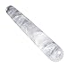 Top Plaza Natural Clear Quartz Crystal Massage Wand Acupuncture Therapy Treatment Stick Point Gua Sha Scraping Tool