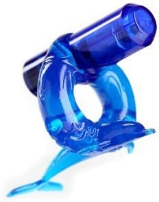 Crossbones Diving Dolphin, Blue by Croosbones