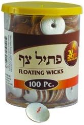 Standard Round Floating Wicks 100 Pack Single Pack