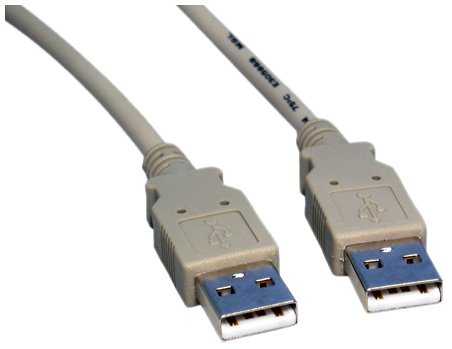 Max Value USB 2.0 Data Cable A Male to A Male, 2 Mtrs, Beige
