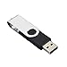 Wholesale Bulk 2GB USB Flash Drives 50 Pack, KOOTION Thumb Drive Flash Drives Swivel Memory Stick 2G USB Stick, Black 50 Pcs