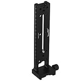 Haoge LVR-200CP 200mm Dual Dovetails Nodal Slide Vertical Rail with 90 Degree Quick Release Clamp Compatible with Arca-Swiss SUNWAYFOTO