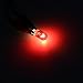 Partsam 8pcs 194 168 Miniature Halogen Bulbs Red Glass Side Marker Red Light RV Camper 12V 5W