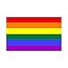 LGBTQ Rainbow Gay Pride Flag Sticker Decal Notebook Car Laptop 4