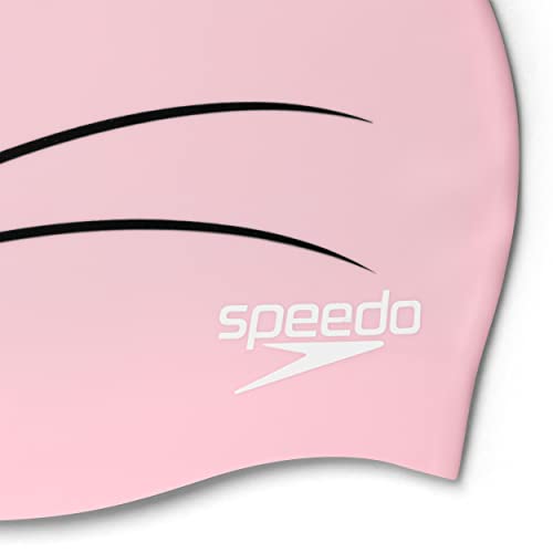Speedo Unisex-Child Swim Cap Silicone Junior