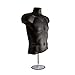 Male + Female Mannequin Torso by EZ Mannequins, Dress Form Body Display Stand, Easy Set Up and Transport, Great for Indoor Or Outdoor Table Products, Deluxe 8
