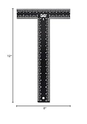 Mr. Pen - T Square, T Ruler, 12 inch Metal Ruler, T