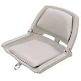 Attwood 98391GY Padded Flip Boat Seat, Gray