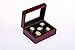 HASTTHOU Dallas Cowboys Supper Bowl Championship Rings Display Box Full Set Replica (Yellow)