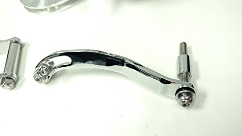 SBC Chevy Chrome Saginaw Style Power Steering Pump w/Bracket & Chrome Pulley