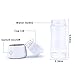 VICARKO Portable Hydrogen Water Bottle Ionized Water Generator 3-Min Healthy Water Maker and Purifier, Anti-Aging, Energetic, Sports, Rechargeable Battery, 250 Milliliter, White