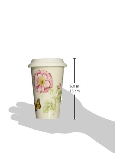 lenox butterfly meadow dinnerware thermal travel mug 12 oz