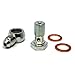Tier1 Motorsports 1 Steel Banjo Bolt Fittings M10 x 1.0 (Metric 10mm) to 3AN -3 AN3