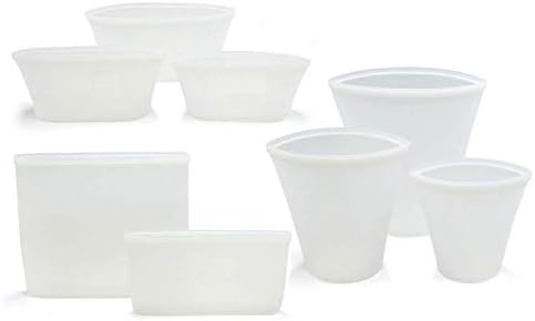 ReTink Multifunction Zip Lock Leakproof Containers Plastic-Free Dishes Bags Set Kitchen Supplies