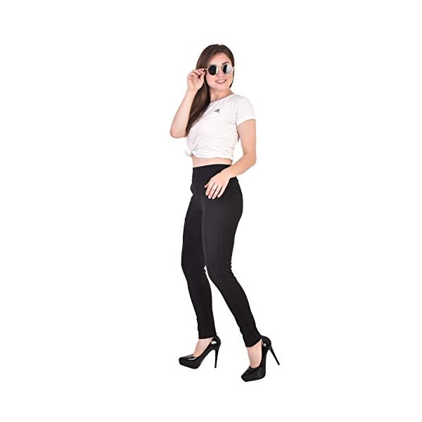 Fashion-First-Pull-On-Mid-Rise-Black-Pocket-Comfort-Jegging