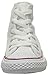 Converse Chuck Taylor All Star Canvas High Top Sneaker, Optical White, 12 M US Little Kid