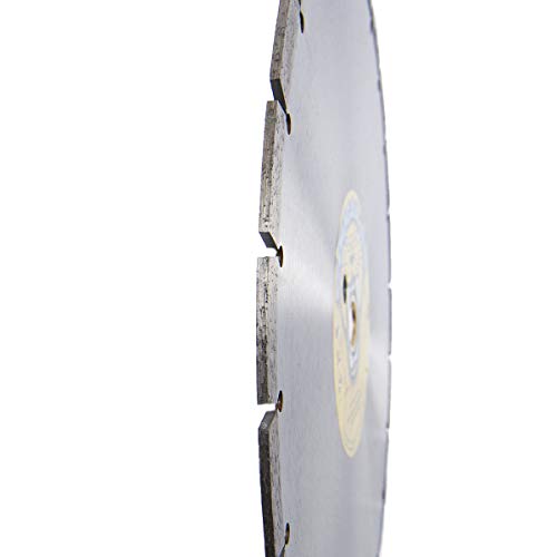 Cougar HS 14-inch (14") X .125 X 1"-20MM Wet/Dry Diamond Blade for Concrete, Masonry, Stone, Pavers and Similar Materials - Thumbnail 2