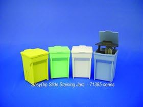 Easy Dip Slide Staining Jar, Pink, 2/CS…