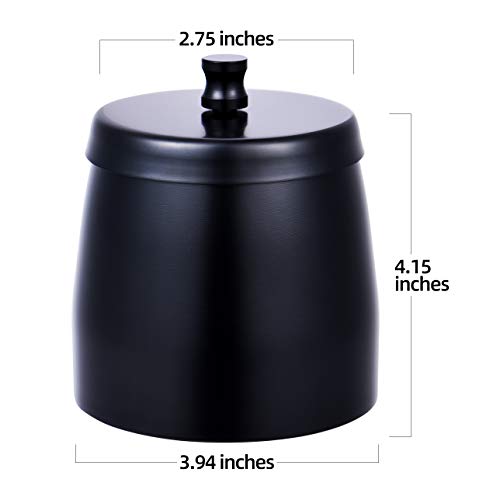 INONE Ashtrays with Lid for Cigarette, Stainless Steel Ashtray for Outdoors, Patio, Yard, Home