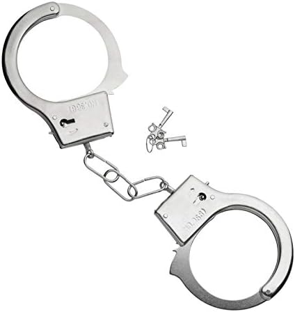 Mens Prisoner Overall Orange Jumpsuit with Hand Cuff Convict Stag Do Party Fancy Dress Costume