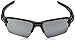 Oakley Men's OO9188 Flak 2.0 XL Rectangular Sunglasses, Matte Black/Black Iridium, 59 mm