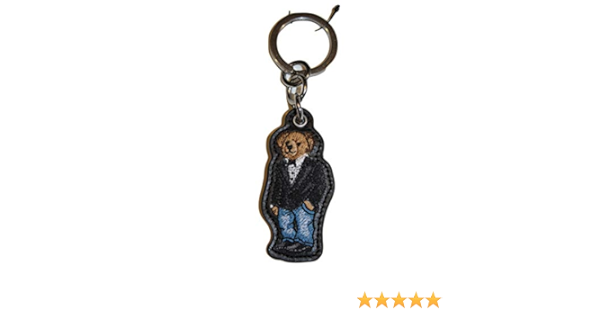 polo bear keychain