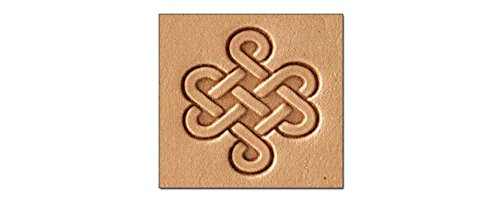 Tandy leather craftool 3-d stamp celtic knot 8589-00