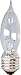GE 48401-12 60-Watt Crystal Clear Bent Tip CA9, 12-Pack