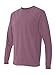 Comfort Colors Ringspun Garment-Dyed Long-Sleeve T-Shirt (C6014)- BERRY, M