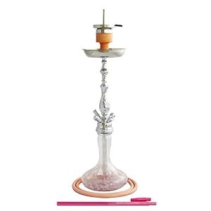 AMY Deluxe Shisha Heavy Shay HPCB004 silber-pink
