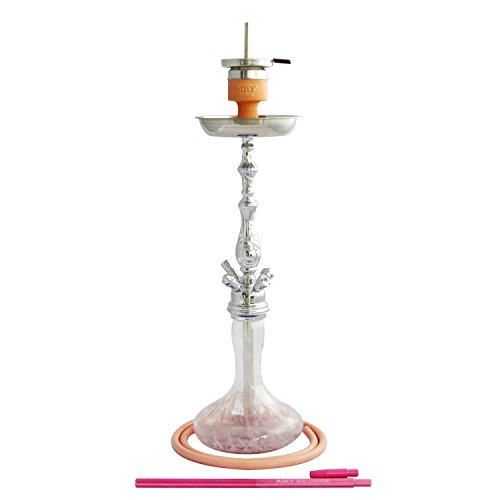 AMY Deluxe Shisha Heavy Shay HPCB004 silber-pink