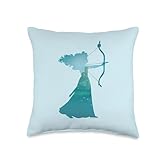 PIXAR Disney Princess Merida Silhouette with Bow