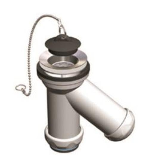 Compact Y Siphon w/Basin/Bidet Valve