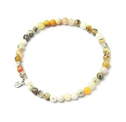 Tiny Rituals YELLOW DENDRITIC OPAL ENERGY BRACELET
