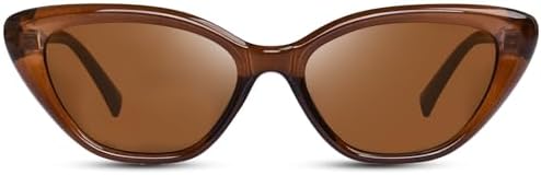 Amazon.com: Illesteva Pamela Sunglasses - Aperol/Grey Flat  display picture 3