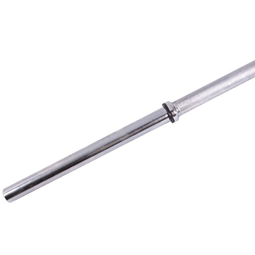 CAP Barbell 60" Solid Standard Bar, 1Inch Diameter, Chrome Pricepulse