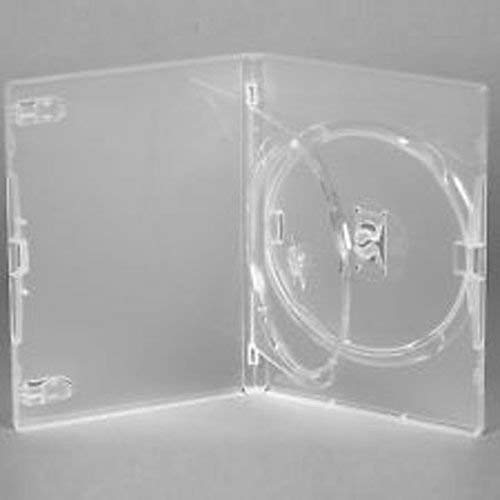5 x Amaray 3 Disc Clear DVD Case with Swing Tray