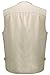 Mrignt Men's Oversize Pockets Travels Sports Vest(Outdoor Coat) (US L (Asia 3XL),Light Khaki)