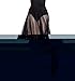 Body Wrappers Adult Long Full Chiffon Skirt (Black, S/M) - 538