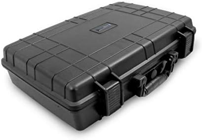 Hard shell foam case for Rodecaster Pro mixer, designed to protect professional audio equipment.