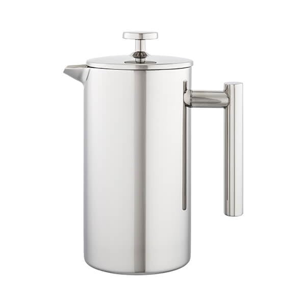 Stellar Double Wall Stainless Steel Cafetiere – 900ml Stainless Steel Insulated French Press Coffee Maker