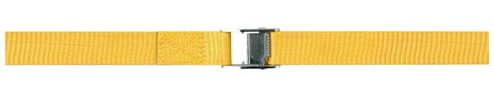 kwb Lashing Strap 2.5 M X 25 Mm, Made Of Hard-Wearing Polyester Strap, With Test Plate and Galvanised Metal Ratchet, Without Hooks, Tüv / Gs Tested