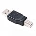 HDE® USB Type A Male to USB Type B Male Adapter