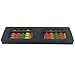 HYHP 2 Pcs Plastic Abacus Soroban Calculator, Arithmetic Soroban Kids Calculating Tool (13 Digits Rod with 7 Colors Beads, Movable Beads)
