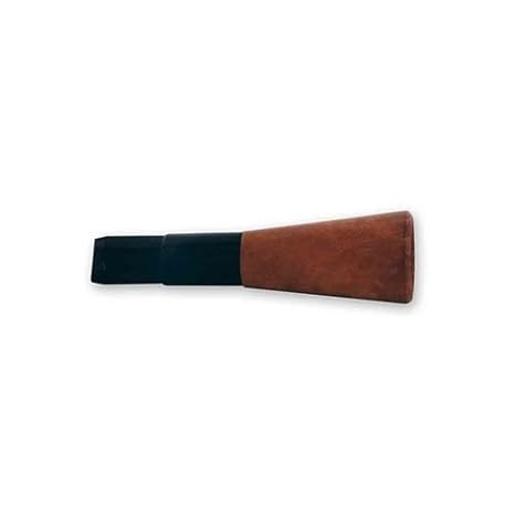Zigarrenspitze Denicotea aus Bruyéreholz Acryl in braun schwarz 16 mm Durchmesser