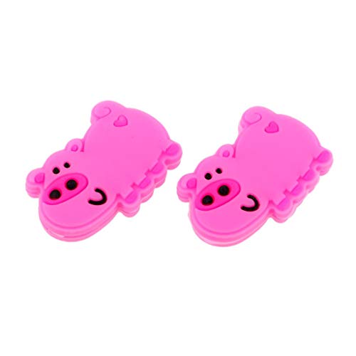 image for Prettyia 2pcs Silicone Racquet Vibration Dampener Shock Absorber for T